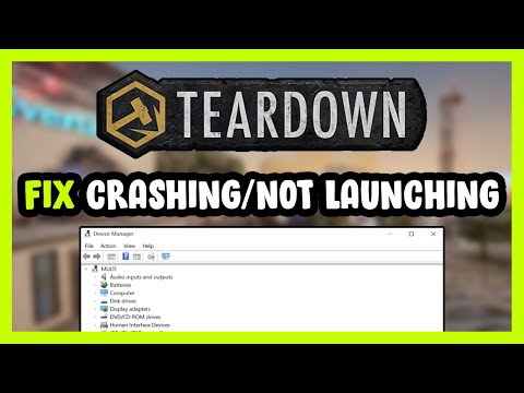 How to FIX Teardown Crashing  Not Launching!