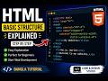 HTML Basic Structure Explained