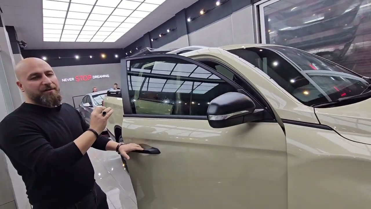 0 km Musso / LLumar Cam Filmi Ön Koruma, Işıklı Yan Basamak, Sepetli Rollbar, Rollback