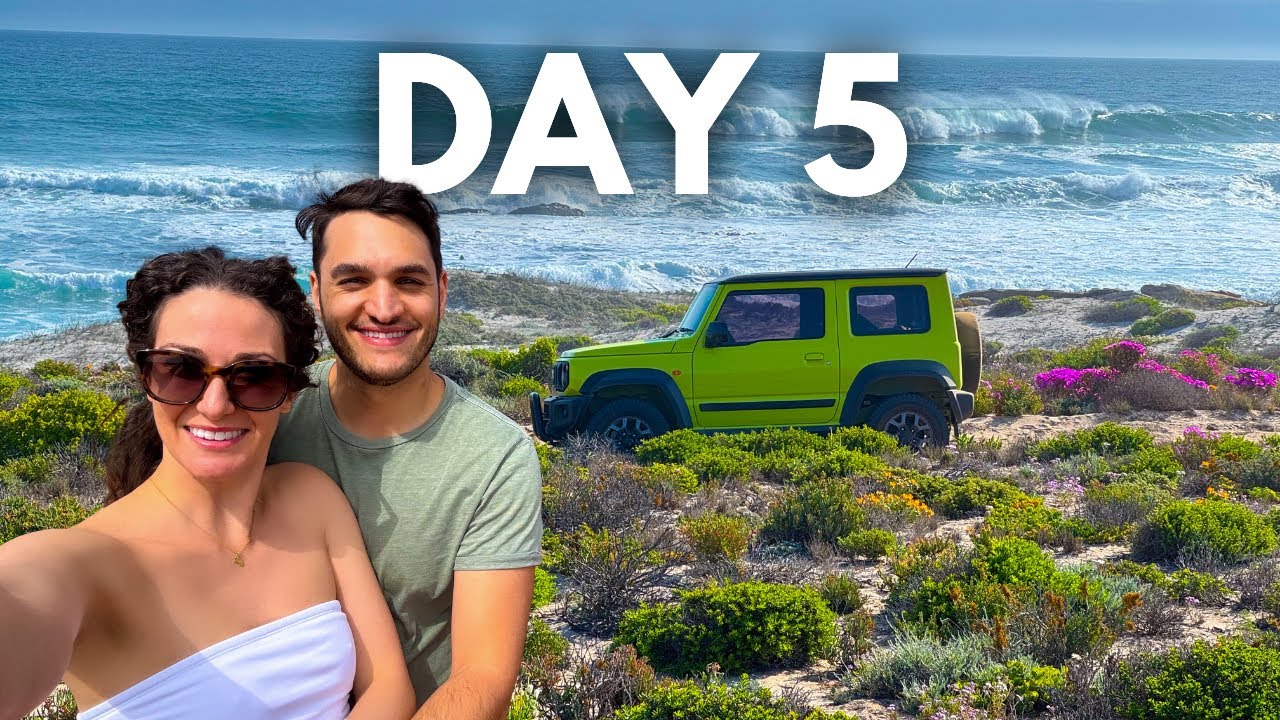 Дикие цветы, море и ТАК МНОГО ПЕСКА 😂 На внедорожниках в национальном парке Намаква! 🌸