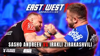 IRAKLI ZIRAKASVILI VS SASHO ANDREEV - EAST VS WEST 12 World Middleweight Title Match