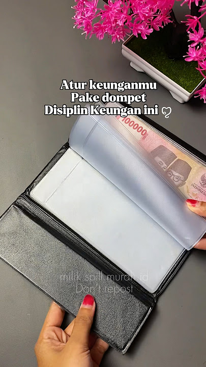 Dompet disiplin keuangan guys #dompet #dompetdisiplin #dompetdisiplinkeuangan #dompetmurah