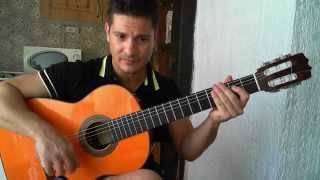 ✔ ▶PACO de LUCIA Rumba Guitar Rhythm [BEGINNERS]🇪🇸🇺🇸 EASY FLAMENCO (2 of 3) chords