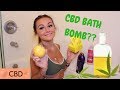 CBD BATH BOMB?! (Apple CBD+ product review)