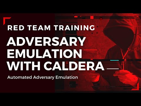 Red Team Adversary Emulation With Caldera