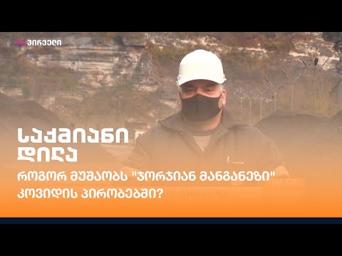 როგორ მუშაობს \"ჯორჯიან მანგანეზი\"  კოვიდის პირობებში?