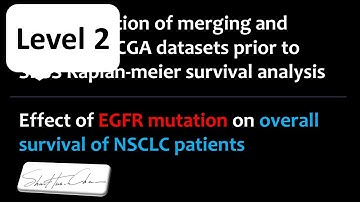 Biostatistics practice: cBioportal data retrieval and Kaplan-Meir survival analysis