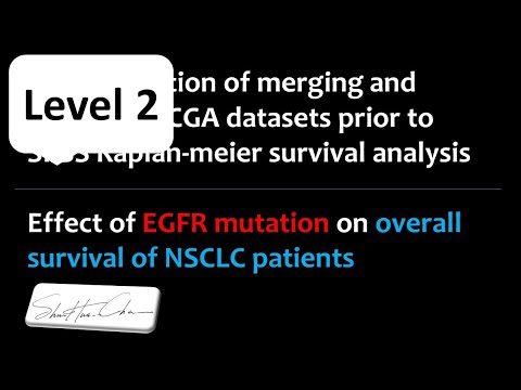 Biostatistics practice: cBioportal data retrieval and Kaplan-Meir survival analysis