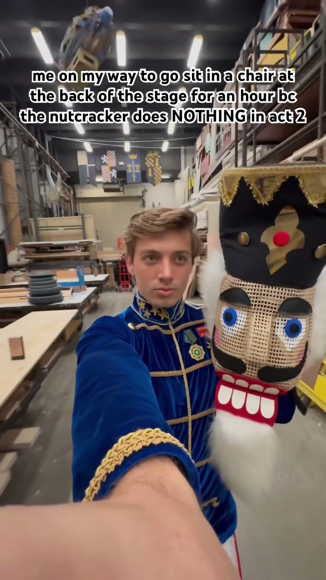 being the nutcracker in act 2 is FLOP ? #nutcracker #nutcrackerballet #sheadurazzo #dance