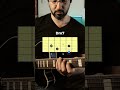 Mastering C Melodic Minor Diatonic Arpeggios 🎸 #shorts