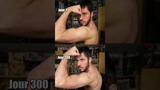 J'ai raté mon evolution muscu de 300 jours #sport #motivation #evolution #musculation #passion screenshot 2