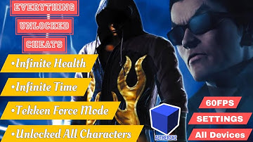 Tekken 4 Aethersx2 Everything Unlocked Cheats Code + 60FPS No Lag All Devices Working 2025