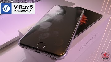 Thumb Impression on material | VRay for SketchUp | Realistic Material Work Flow using VRay 5