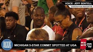 DN90: Jeff Sentell discusses 5-star Michigan commit's UGA visit