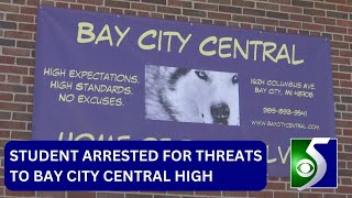 Police arrest 16-year-old student in Bay City Central threat case