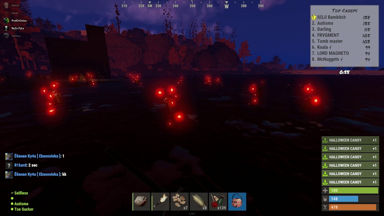 How to get 1st in Halloween event / RUST YouTube