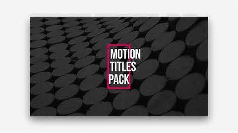 30 Animated Titles | After Effects Titles - Envato elements