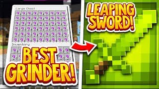 Hypixel Skyblock : BEST LEAPING SWORD GRINDER ( OP SPIDER AUTOMATIC FARM! ) 42K SPIDER EYES A DAY!