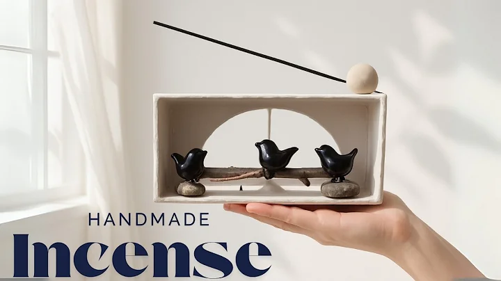 PAPER MACHE ‼️ INCENSE HOLDER 🔁 DIY