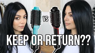 Revlon One Step Styler Plus Review + Tutorial | WHICH ONE IS BETTER??