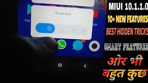 Redmi Note 4 miui 10.1.1.0 Stable update | 10 new features hidden tips and tricks