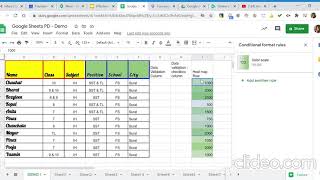 How to create HEATMAP through CF [G-Sheets PD by CD]
