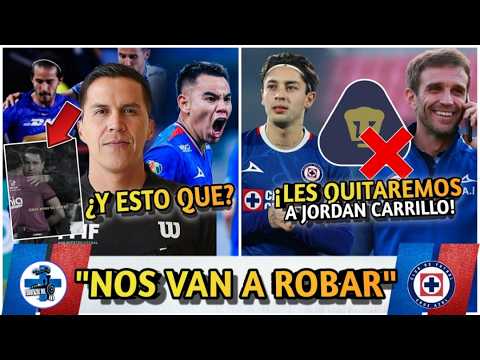¡NOS VAN A ROBAR OTRA VEZ! CRUZ AZUL EN POLEMICA CON EL ARBITRAJE - AHORA VAN POR JORDAN CARRILLO