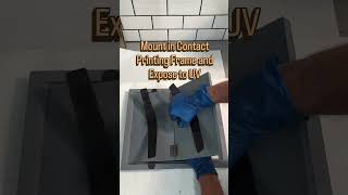 Making An Aristotype With Collodio-Chloride With A Digital Negative. Widelux Shot