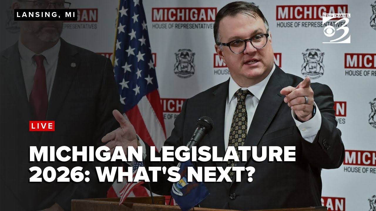 LIVE: What will the Michigan legislature get up to in 2026?
