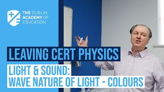 Physics (H) - Light & Sound - Wave Nature of Light - Colours