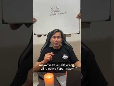 Suka kesel kalo ditanya kapan nikah?