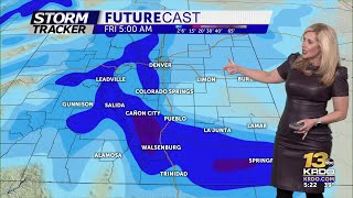 Snow Returns Thursday Evening