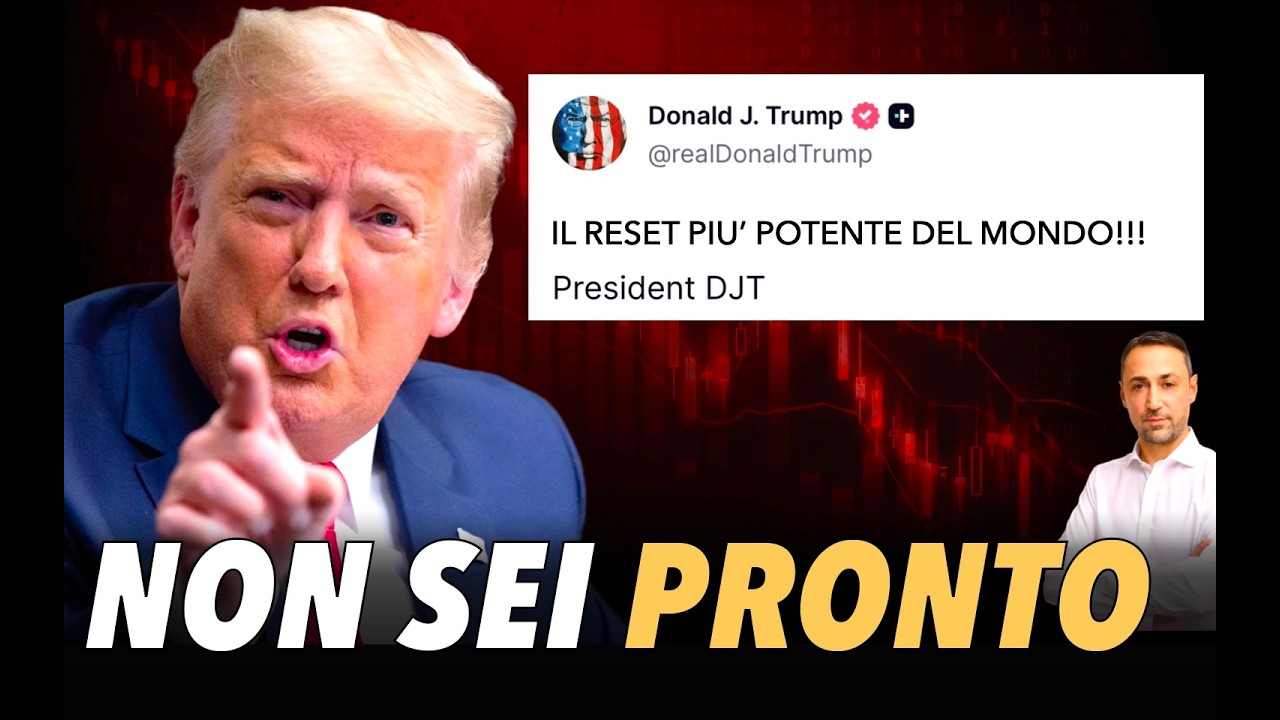 Reset Globale: Perché Trump e BlackRock stanno cambiando tutto (Ora)