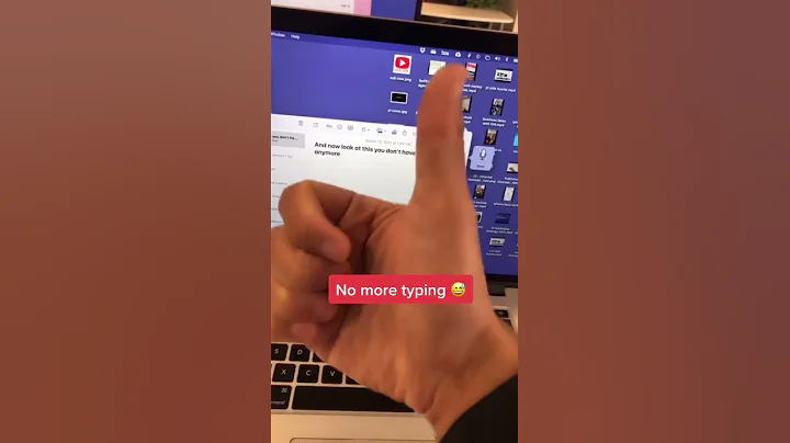 MacBook Tips | no more typing in MacBook just speak and it will type. #shorts