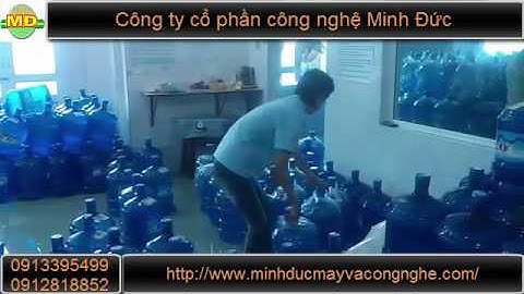 Dây chuyển sản xuất nước đóng chai chính xác  - CTCP Công Nghệ Minh Đức