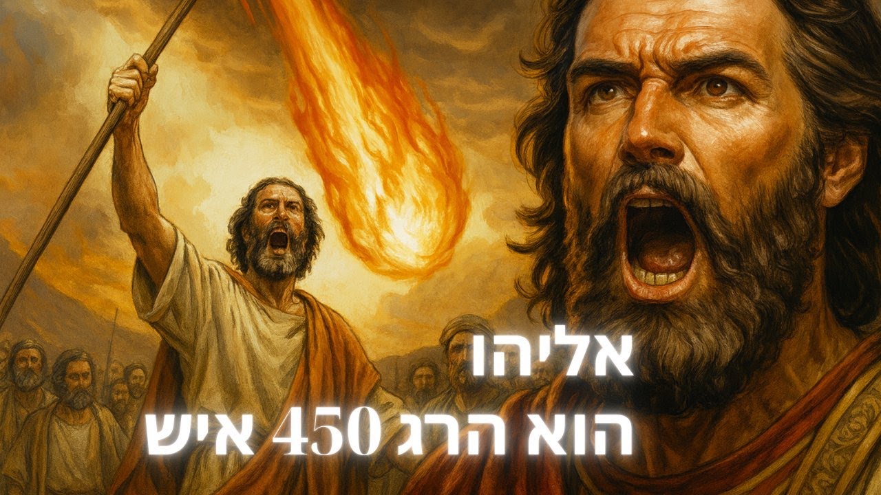 סיפורו של הנביא אליהו – האיש שנלקח לשמים במרכבת אש | מסעות מקראיים📖
