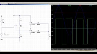 Electronic Basic 1:LTSpice Design And Simulate Window Comparator Circuit