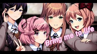 18 Amv - Doki Doki Literature Club - Bring Me To Life