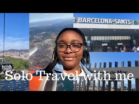 Solo Travel to  Barcelona! | Sagrada Familia, Pineda de mar and Mont Monjuic