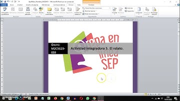 Tutorial actividad integradora 5. Módulo 2