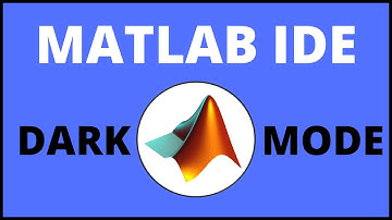 2022 How to Setup DARK MODE in MATLAB IDE | MATLAB Tutorial