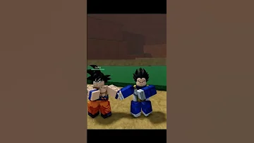Goku And Vegeta Fusion Dance In Z Battlegrounds Roblox 