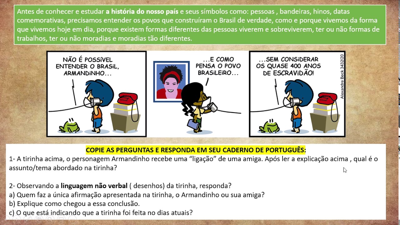 Tirinhas Do Armandinho Com Interpretação – FMUX