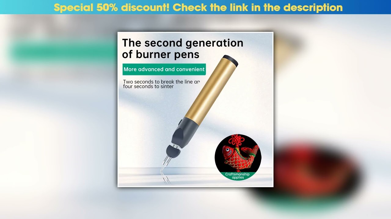 Best Seller DIY Tool Hand Sewing Thread Welding Wax Tail Burning Pen Thread Zap Welding Wax Tail Bu