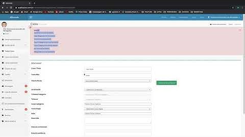 SISTEMA GERENCIAMENTO DE ADVOGADOS E ESCRITÓRIOS SCRIPT PHP