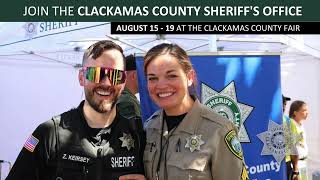 Join Us at the Clackamas County Fair! by Clackamas County Sheriff's Office 268 views 9 months ago 55 seconds