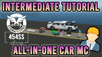Modular Engine, Steering, Braking MC Tutorial in Stormworks (Engineer Explains)