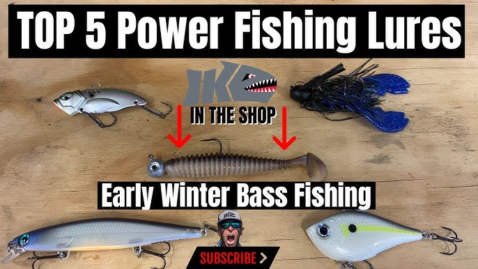 7 Best Lures For Winter Bass Fishing (Big Fish Baits)