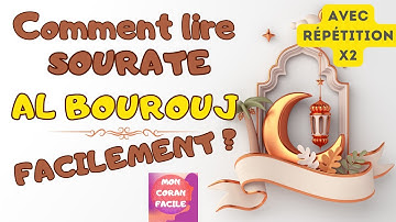 SOURATE AL BOUROUJ (n°85) : Explication des règles de Tajwîd.  سورة البروج. JUZ 'AMMA. Hafs