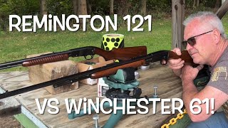 1950 Remington 121 VS. 1952 Winchester 61 Pump action 22 rimfires for the win!